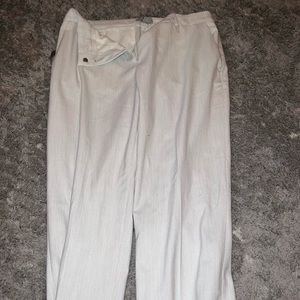 H&M white dress pants